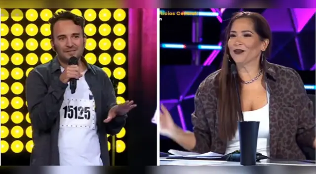 Katia Palma recibe piropo de participante de Yo Soy