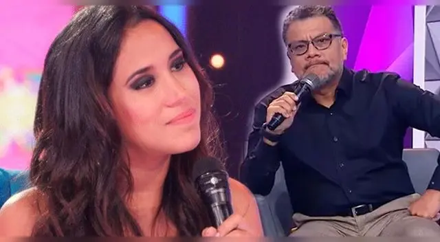 Melissa Paredes encara a Tomás Angulo