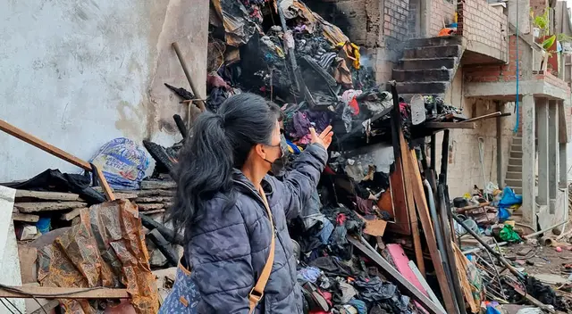 Familia quedó en la calle tras feroz incendio. Familia quedó en la calle tras feroz incendio.