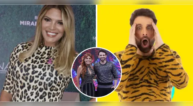 Jessica Newton pregunta a Rodrigo González sobre Magaly. Jessica Newton pregunta a Rodrigo González sobre Magaly.