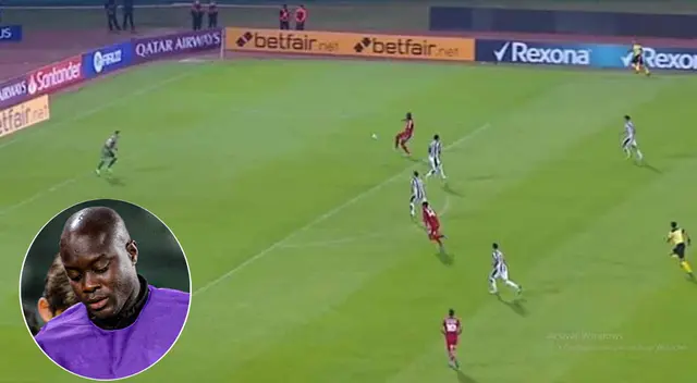 John Jairo Mosquera tuvo la más clara de Sporting Cristal, pero falló. John Jairo Mosquera tuvo la más clara de Sporting Cristal, pero falló.