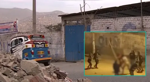 La mujer fue golpeada por una turba de personas  que la dejaron inconsciente.