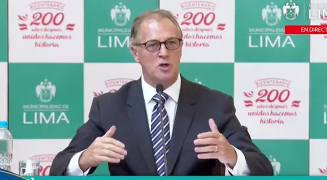 Jorge Muñoz aseguró que hay corrupción el JNE Jorge Muñoz aseguró que hay corrupción el JNE