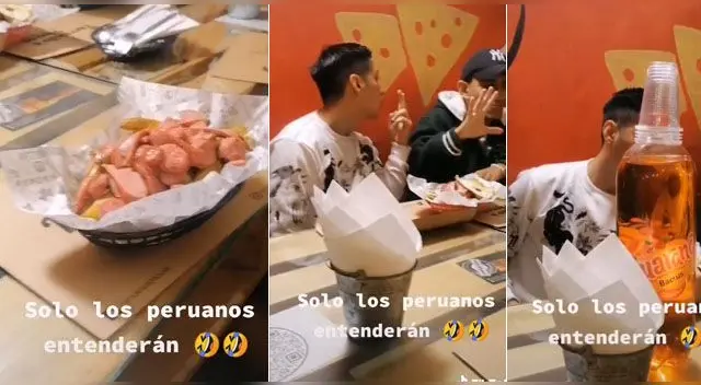 La hilarante escena se ha vuelto viral en las redes.