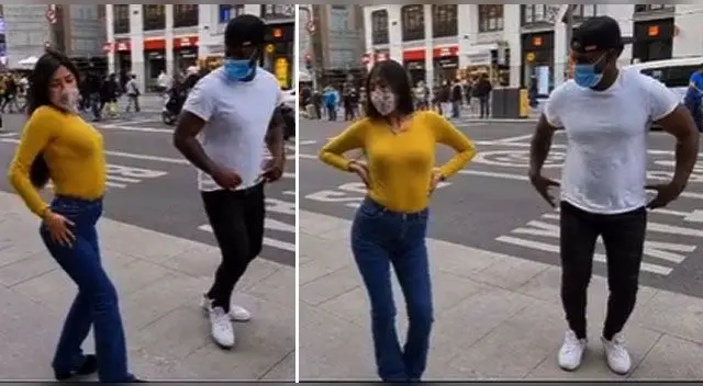 El video se ha vuelto viral en las redes sociales.
