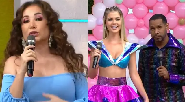 Janet Barboza arremete contra el nuevo programa de Brunella y Giselo. Janet Barboza arremete contra el nuevo programa de Brunella y Giselo.