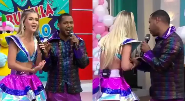 Giselo y Brunella Horna hacen su debut como animadores infantiles