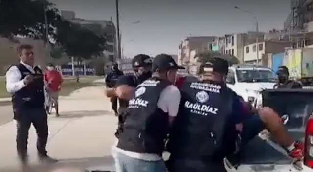 Serenos de Comas auxiliaron a las víctimas que aún no recuperaban la conciencia.