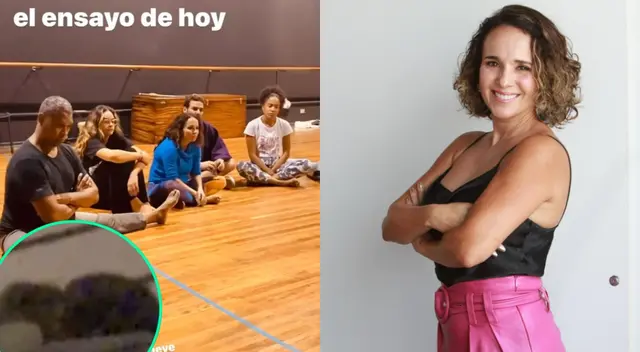 Érika Villalobos más enfocada que nunca en su trabajo.