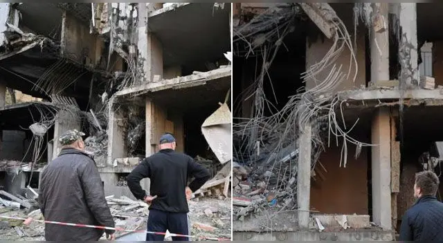 Reportaron 10 heridos y una víctima mortal, la periodista Vira Hyrych.