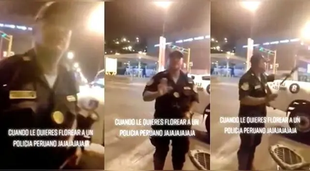 El video tiene más de 10.000 reproducciones y miles de comentarios aplaudiendo la acción del policía.