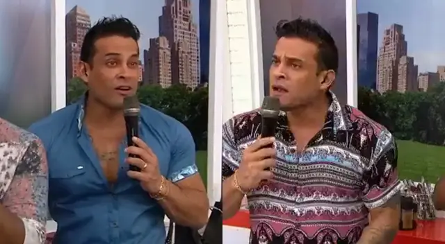 Las conductoras de América Hoy empezaron a vacilar a Mario Hart y Christian Domínguez por su pasado, y este último aprovechó en hacer una reflexión.