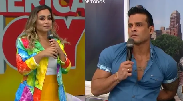 Ethel Pozo pregunta si existe hombre fiel y Christian Domínguez responde. Ethel Pozo pregunta si existe hombre fiel y Christian Domínguez responde.