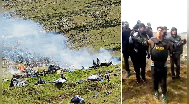 Apurímac: personal de seguridad de minera en Las Bambas habría utilizado uniformes de la PNP [VIDEO]