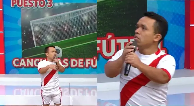 El conocido jale de El Reventonazo de la Chola, Chikiplum, llegó al set de América Hoy para lucirse en uniforme de fútbol, avalando su fidelidad. El conocido jale de El Reventonazo de la Chola, Chikiplum, llegó al set de América Hoy para lucirse en uniforme de fútbol, avalando su fidelidad.