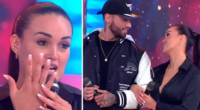 Jota Benz y Angie Arizaga están comprometidos.