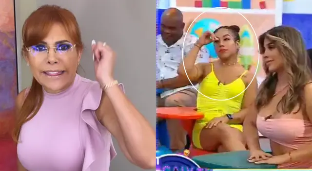 Magaly Medina encaró en vivo a Dayanita por dársela de 'sobrada'.