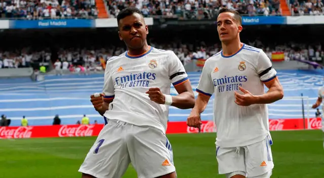 Rodrygo, la figura del Real Madrid. Rodrygo, la figura del Real Madrid.