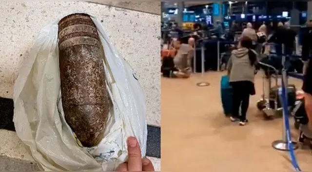 Los pasajeros que están dentro del lugar huyeron despavoridos pensando que se trataba de un atentado. Los pasajeros que están dentro del lugar huyeron despavoridos pensando que se trataba de un atentado.