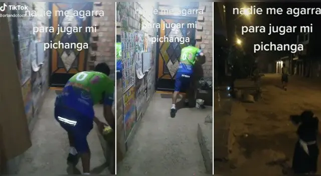 La hilarante escena ha generado todo tipo de comentarios en las redes. La hilarante escena ha generado todo tipo de comentarios en las redes.