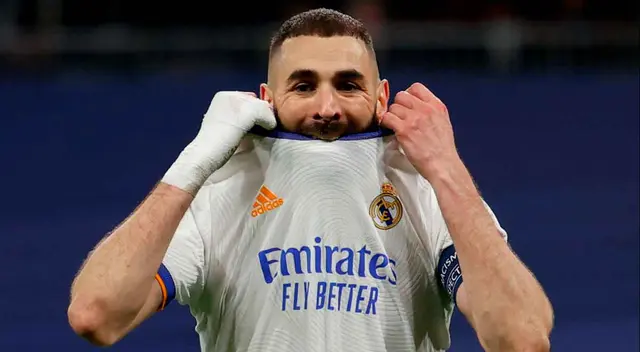 Karim Benzema selló la goleada del Real Madrid.