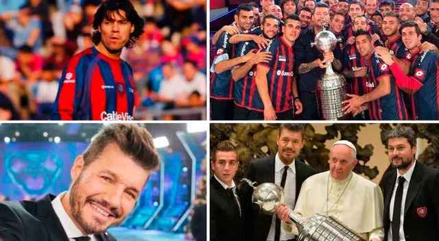 Marcelo Tinelli fue 10 años en San Lorenzo como dirigente y presidente, pero una vida siendo hincha del Cuervo. Marcelo Tinelli fue 10 años en San Lorenzo como dirigente y presidente, pero una vida siendo hincha del Cuervo.