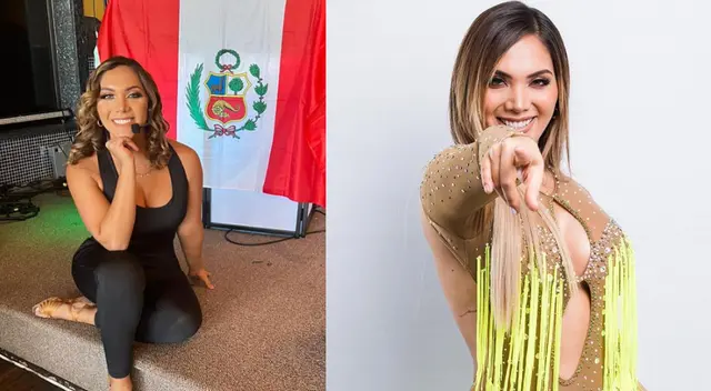 Isabel Acevedo da clases de baile.