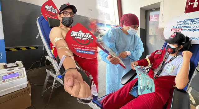 Más de cien bomberos donan sangre hoy 30 de abril.