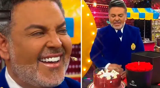 Andrés Hurtado se emocionó sorpresa.