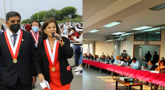 Un grupo de rectores denunciaron a la rectora de San Marcos presunta nombramiento irregular de la Anupp. Un grupo de rectores denunciaron a la rectora de San Marcos presunta nombramiento irregular de la Anupp.