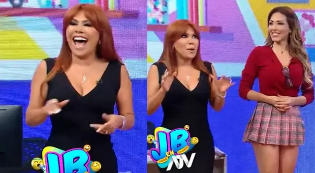Magaly Medina se vacila en 'JB en ATV'