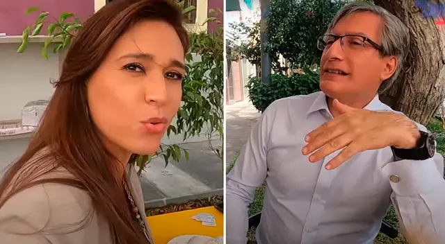Verónica Linares y Federico Salazar no quisieron comer gratis.