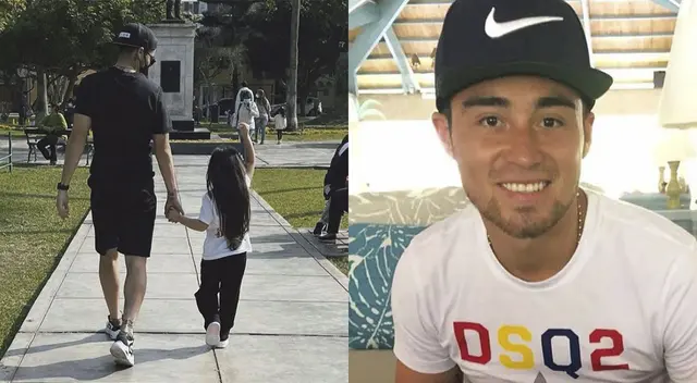 Rodrigo Cuba presume a su menor hija, fruto de su relación con su ex Melissa Paredes.