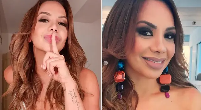 Mónica Cabrejos se divierte en el Día del Trabajador.