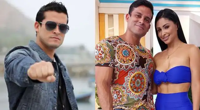 Christian Domínguez es sorprendido con llamada en pleno concierto d e Pamela Franco Christian Domínguez es sorprendido con llamada en pleno concierto d e Pamela Franco