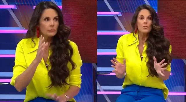 Rebeca Escribens revela por qué no le gusta cocinar. Rebeca Escribens revela por qué no le gusta cocinar.