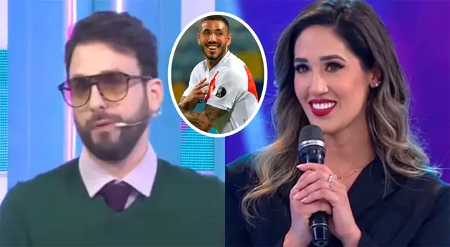 Rodrigo González le pide calma a Tepha Loza. Rodrigo González le pide calma a Tepha Loza.