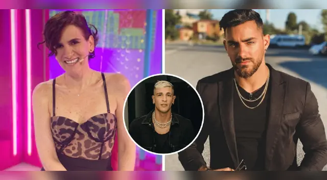 Gigi Mitre confunde a Austin Palao. Gigi Mitre confunde a Austin Palao.