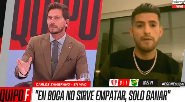 Carlos Zambrano aclaró todo el incidente que se generó en el mundo Boca Juniors. Carlos Zambrano aclaró todo el incidente que se generó en el mundo Boca Juniors.