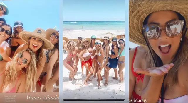 Ethel Pozo feliz por viaje con su hija y amistades. Ethel Pozo feliz por viaje con su hija y amistades.