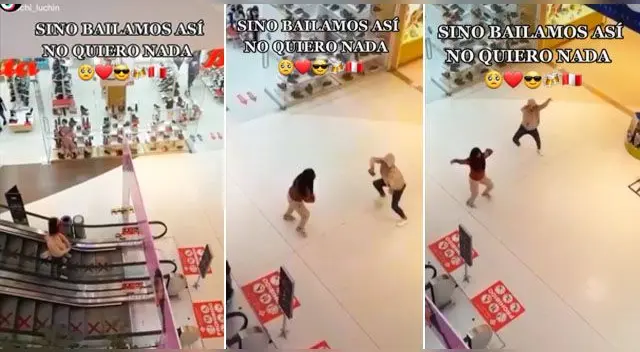 La curiosa escena no tardó en volverse tendencia en las redes.