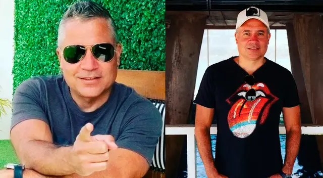 El conductor de TV, Mathías Brivio, fue alentar a Alianza Lima a Matute junto a su hijo el último domingo 1 de mayo.