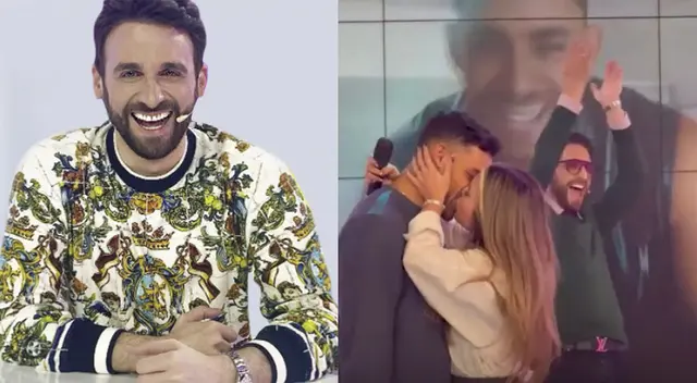 Peluchín opinó tras ser tendencia por festejar beso de los modelos.