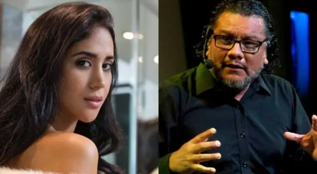 Melissa Paredes fumó la pipa de la paz con Tomás Angulo.