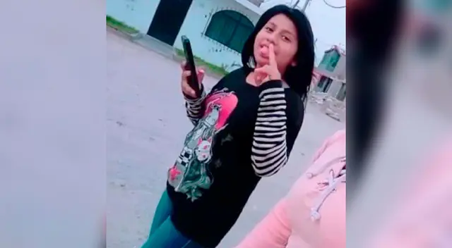 Maricielo Kaori Arpi Contreras (11) vestía pantalón negro, polo azul marino y zapatillas blancas. Maricielo Kaori Arpi Contreras (11) vestía pantalón negro, polo azul marino y zapatillas blancas.