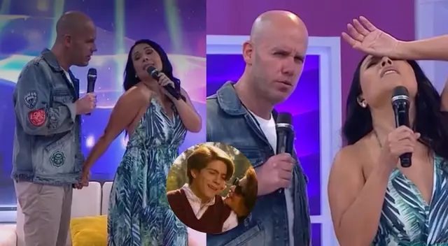 Tula Rodríguez y Gian Marco recrean escena de Soraya y Nandito Tula Rodríguez y Gian Marco recrean escena de Soraya y Nandito