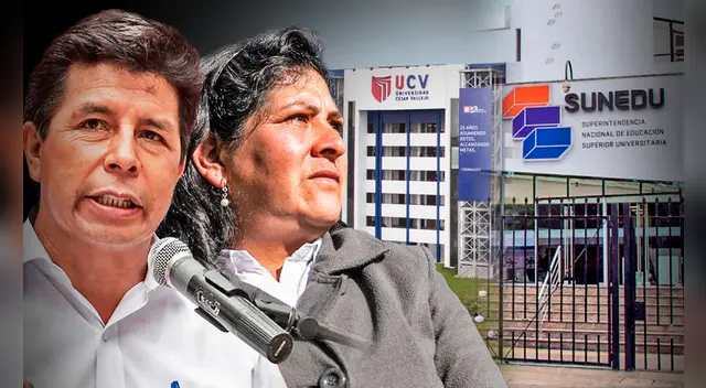 Sunedu pide información a UCV para investigar supuesto plagio en tesis de Pedro Castillo y Lilia Paredes