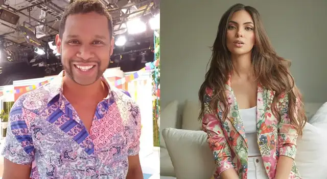 Natalie Vértiz sorprendió a todos en el set de América Hoy al cuadrar a Giselo EN VIVO.