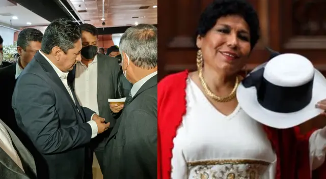 Vladimir Cerrón asistió al velorio de Martina Portocarrero. Vladimir Cerrón asistió al velorio de Martina Portocarrero.