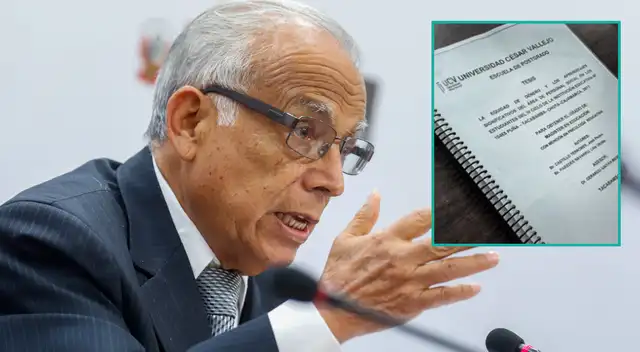 Aníbal Torres se burló de periodista que le consultaba sobre la tesis de Pedro Castillo.